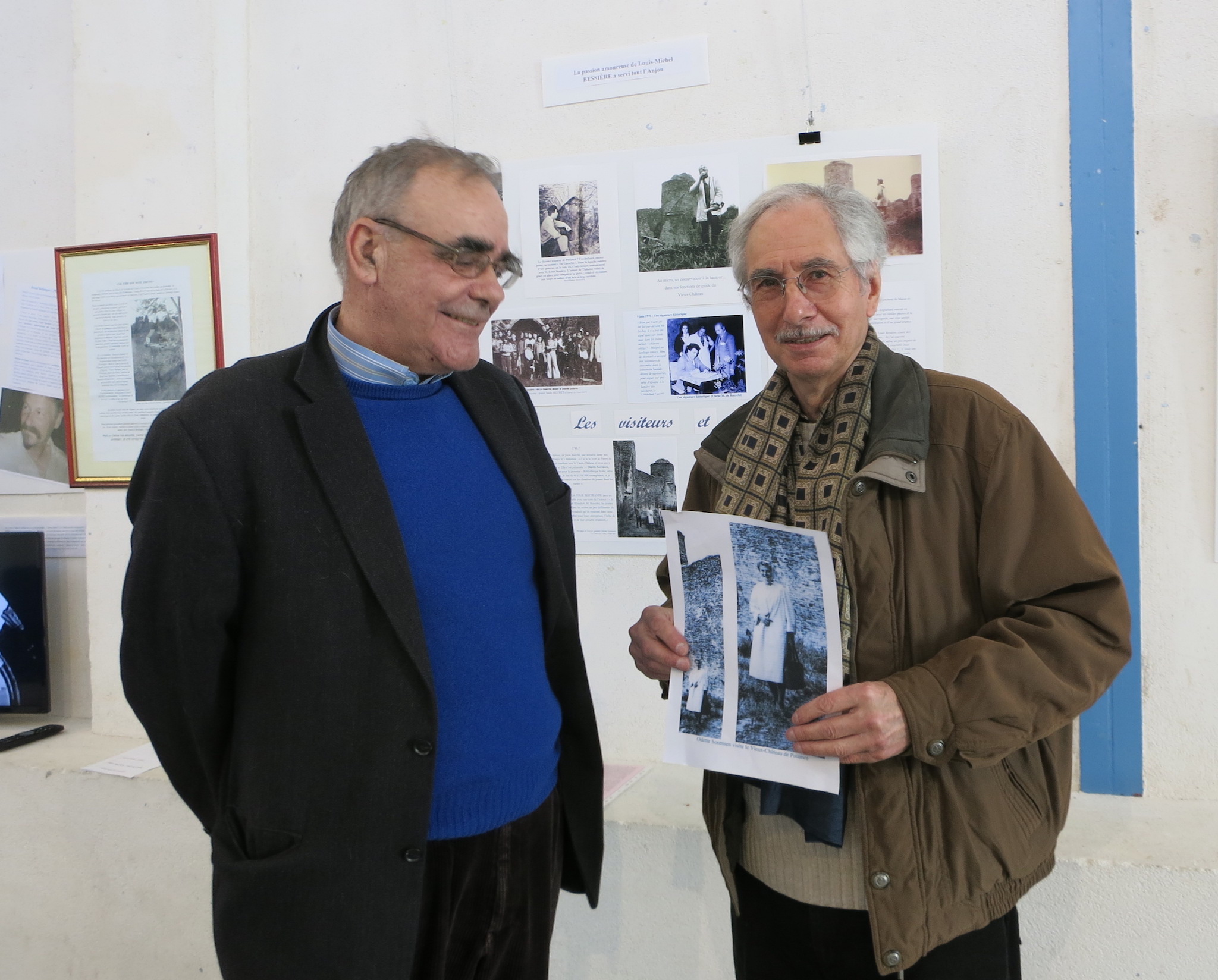 Xavier Mélard et Daniel Legault